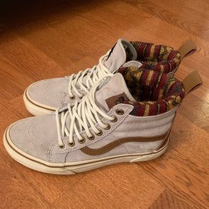 High top weatherproof vans